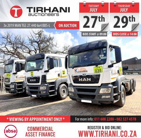 Image for ABSA CAF (Commercial Asset Finance) Online Auction & Other