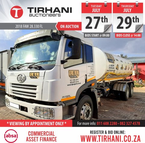 Image for ABSA CAF (Commercial Asset Finance) Online Auction & Other