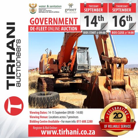 Image for Dept Water & Sanitation Online Auction