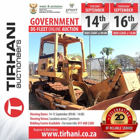 Image for Dept Water & Sanitation Online Auction