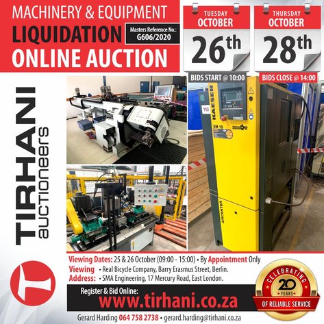 Image for The Real Bicycle Company (Pty) Ltd Online Auction