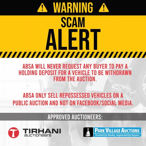 Image for ABSA BOKSBURG REPOSSESSED VEHICLES ONLINE AUCTION