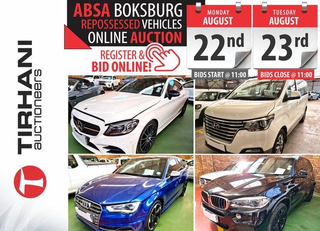 Image for ABSA BOKSBURG REPOSSESSED VEHICLES ONLINE AUCTION